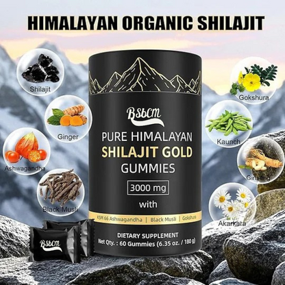 Elunara™ Shilajit Ashwagandha Gummies