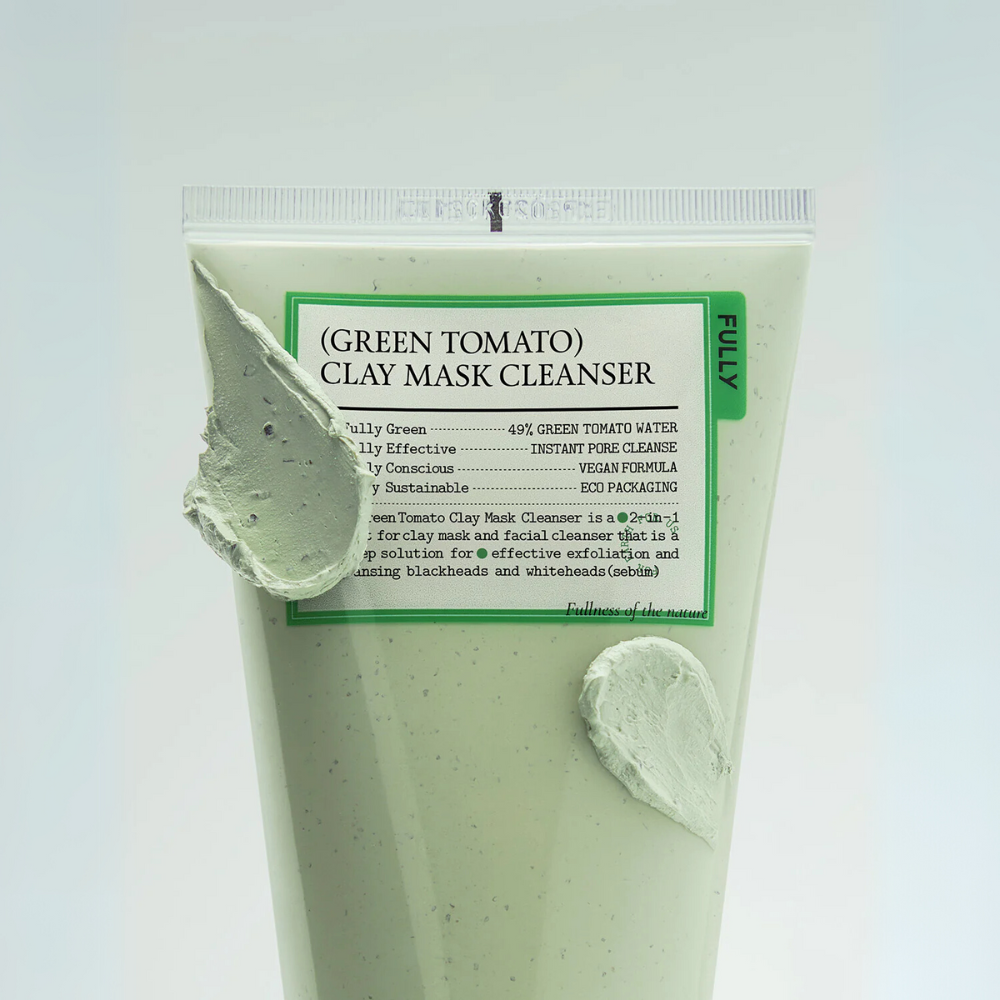 Elunara™ Green Tomato Clay Mask/Cleanser