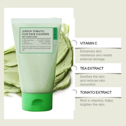 Elunara™ Green Tomato Clay Mask/Cleanser