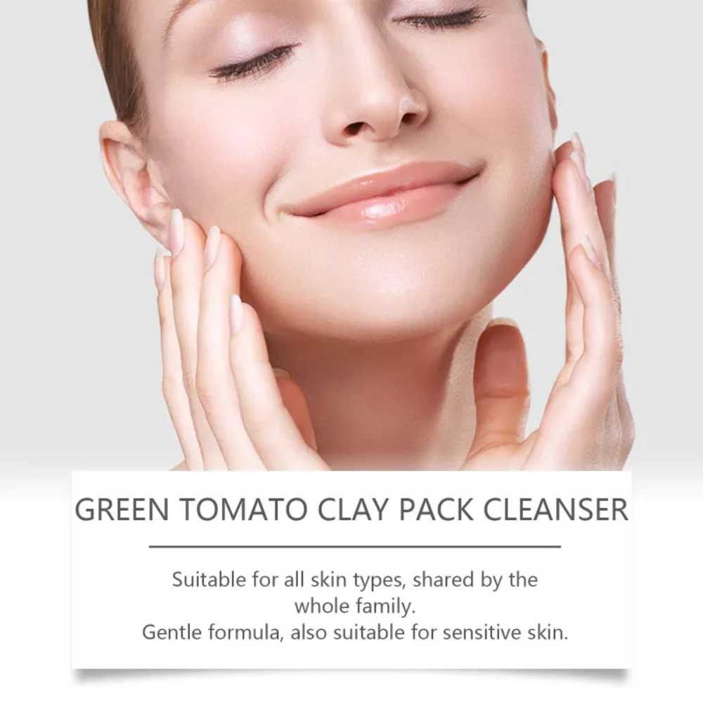 Elunara™ Green Tomato Clay Mask/Cleanser