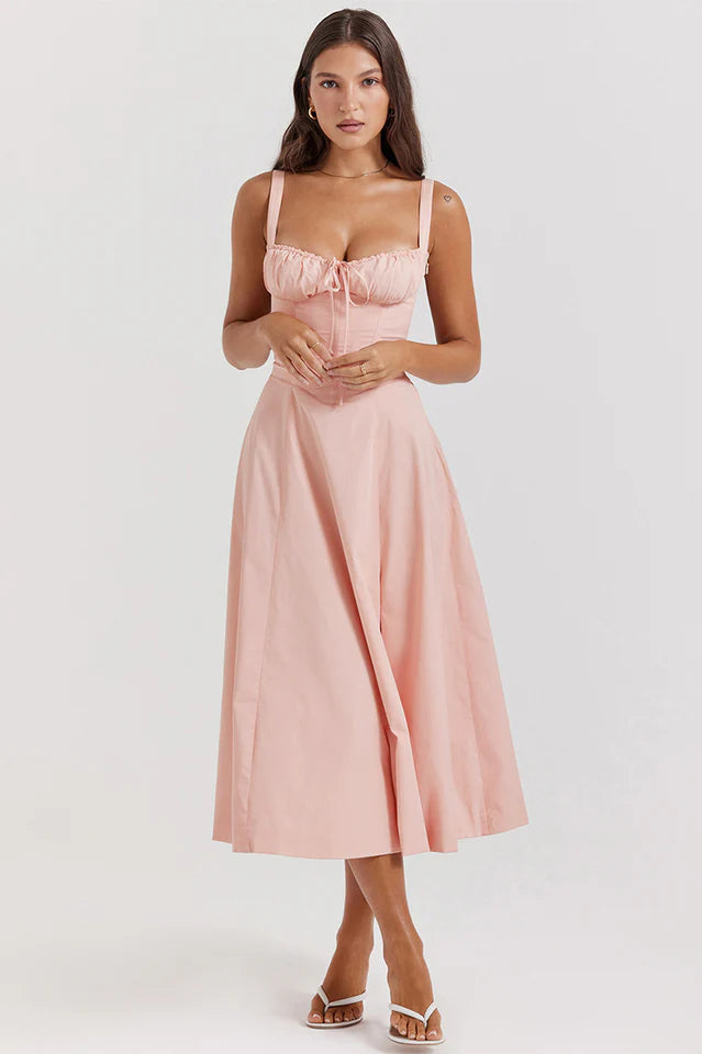 Velvié Milkmaid Dress