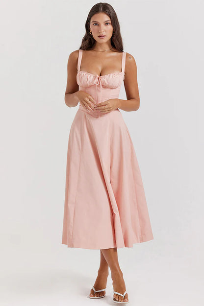 Velvié Milkmaid Dress