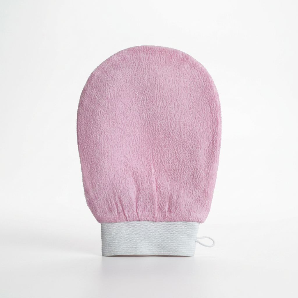Exfoliating Glove Pink
