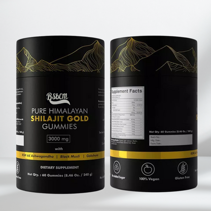 Elunara™ Shilajit Ashwagandha Gummies