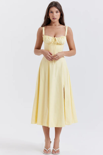 Velvié Milkmaid Dress