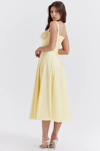 Velvié Milkmaid Dress